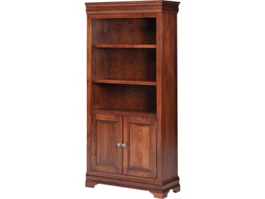 #88035 Bookcase with Panel Doors