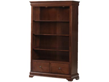 #88046 Executive Bookcase with 2 File Drawers