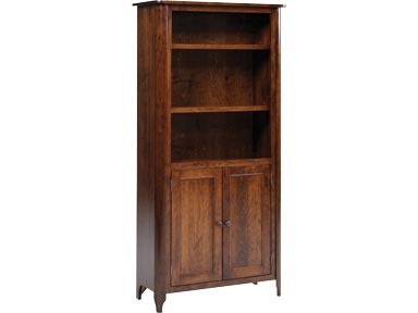 #88235 Bookcase with Panel Doors