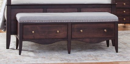 #68054 Providence 2 Drawer Bench