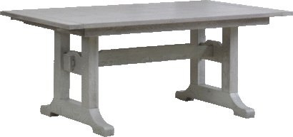 #53-4272-212 Mission Trestle Table without leaves