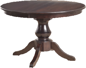 #S-4848 Estate Single Pedestal Round Table