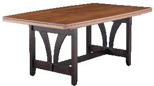 #56-3866 Trieste Butterfly Trestle Table