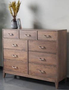 #41004 Champagne 9 Drawer Dresser