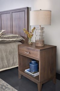 #41041 Champagne 1 Drawer Nightstand