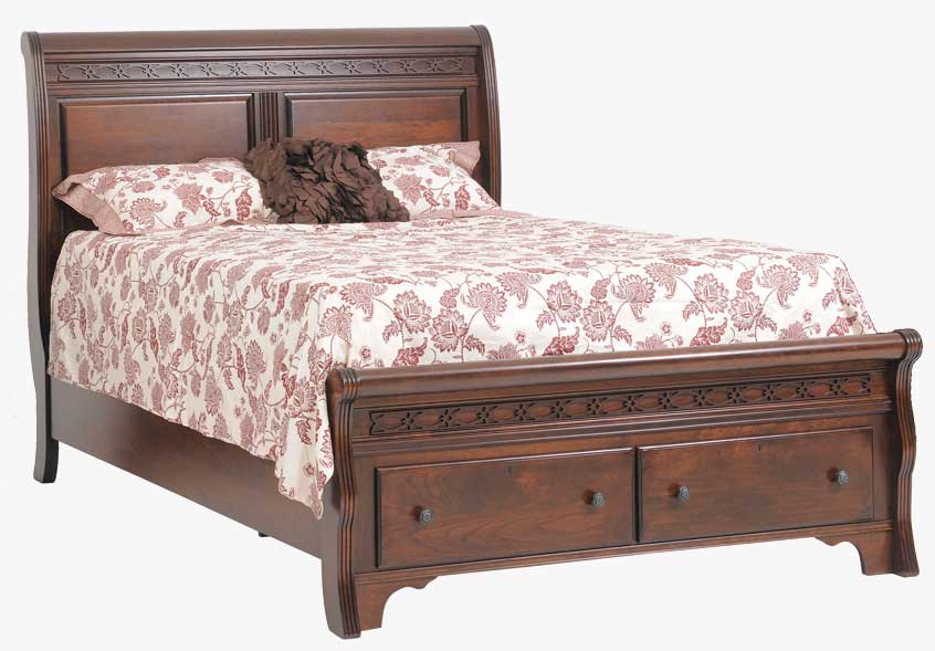 new generations sleigh bed