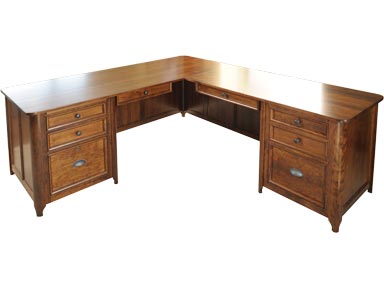 Single Pedestal Executive Desk