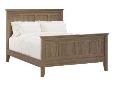 14114 jamestown shaker queen bed in wormy maple fc-47823 blair