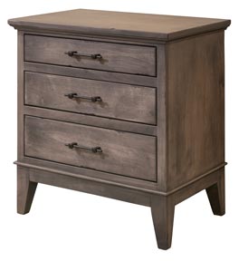 #1960 Cortland 3-Drawer Nightstand