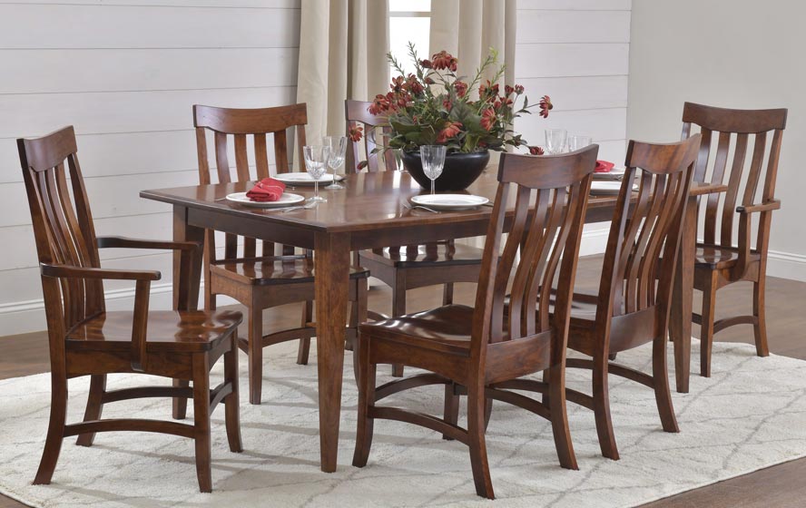 estate leg dining tables collection