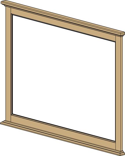 32011 Landscape Mirror